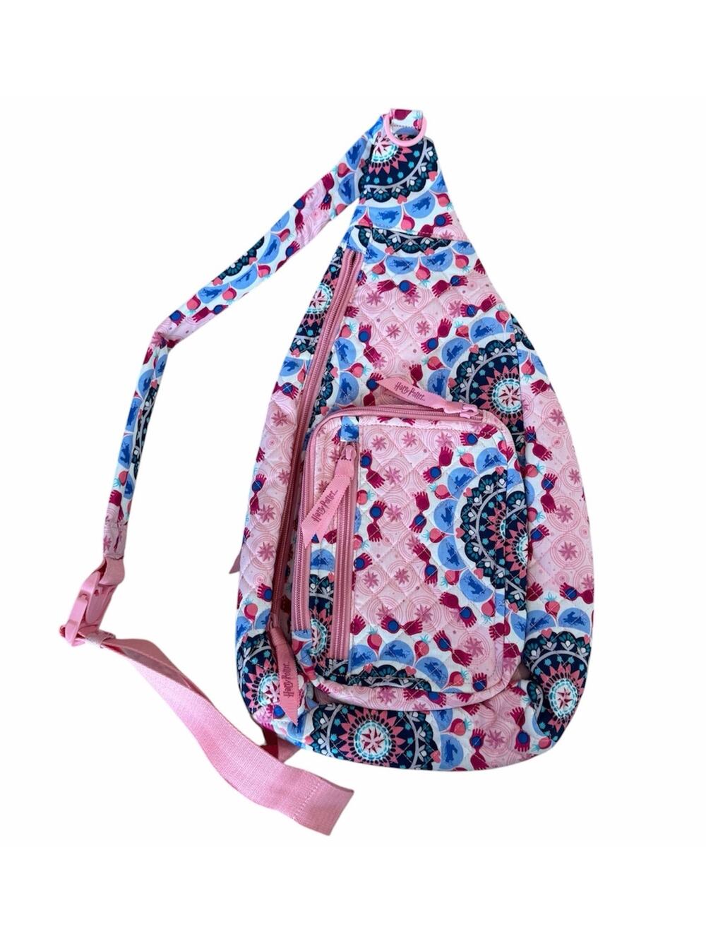 Vera Bradley Harry Potter Luna Medallion Lovegood Pink Sling Backpack Universal